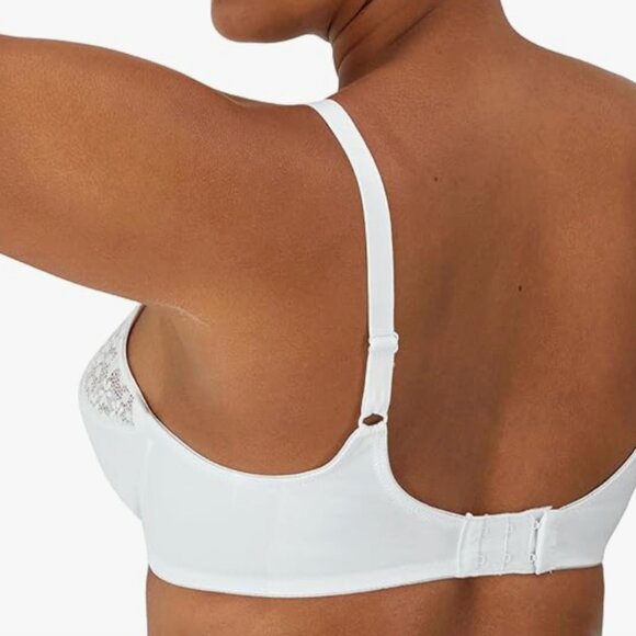 NWT Bali Womens Lilyette Minimizer Underwire Bra with Lace Trim, 38C - Picture 3 of 4